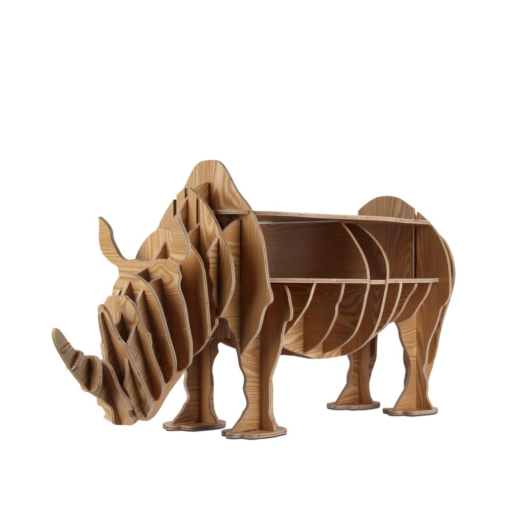 idea regalo :  Mobile Rinoceronte frassino