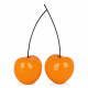 D5265PO1 - Ciliegie doppie grandi arancione