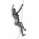 PE2820EA - Scalatrice 2 antracite scultura in resina