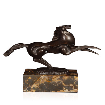 AL310M - Statua in bronzo Cavallo piccolo