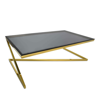 JCT003A - Tavolino da salotto Simple Zed serie Luxury oro