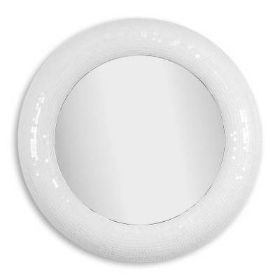 TIC100100MWW - Specchio Round vetro bianco