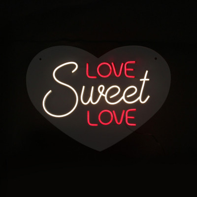 WLP015A - Scritta led Love Sweet Love