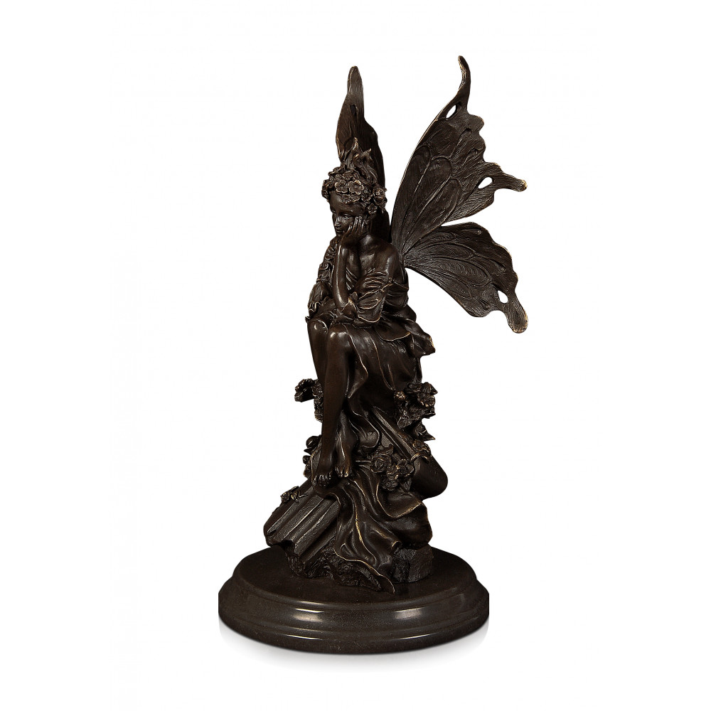 EPA240 - Statua in bronzo Fatina del bosco