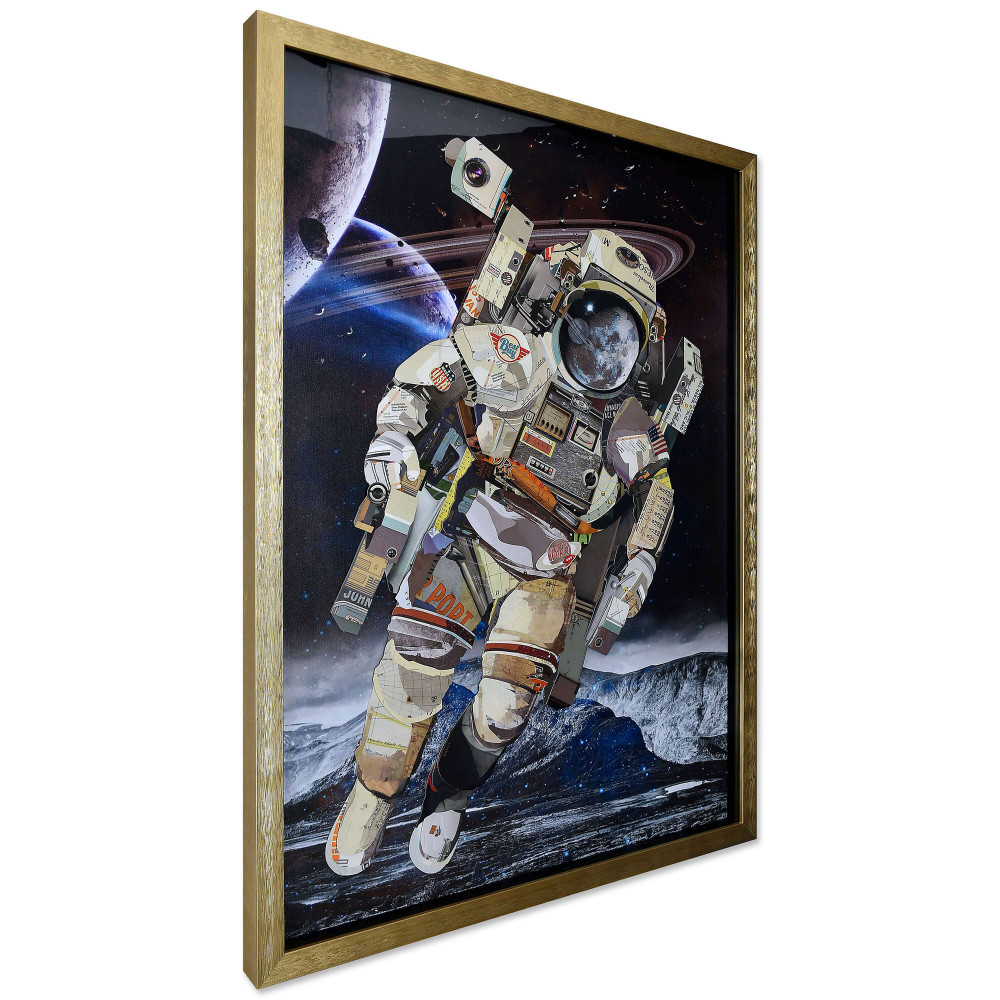 SA068A1 - Quadro collage Astronauta