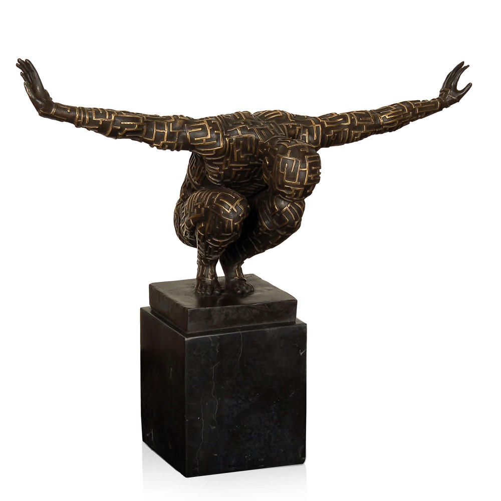 SA433 - Statua in bronzo Labirio