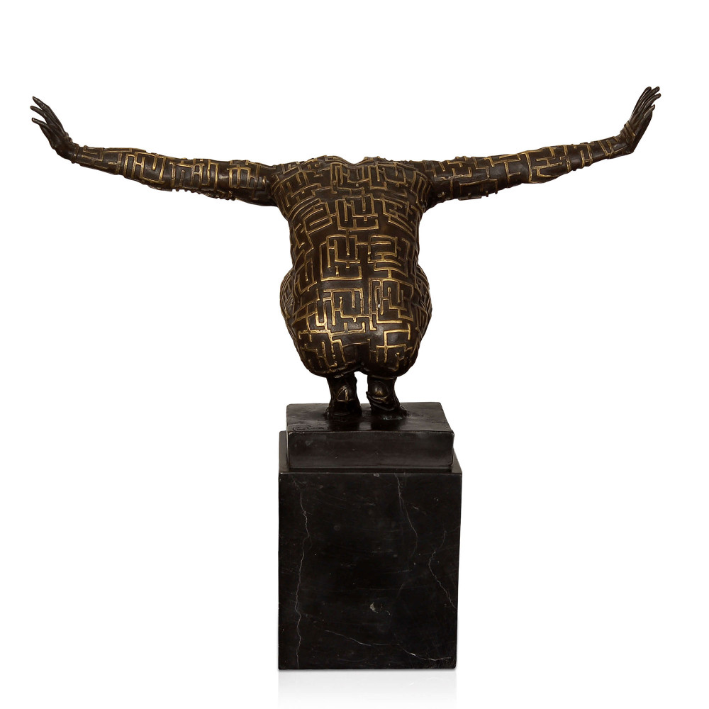 SA433 - Statua in bronzo Labirio