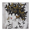 AS462X1 - Donna farfalle nere e dorate