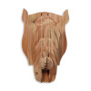 WD004MA - Puzzle in legno Rinoceronte faggio