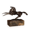 AL310M - Statua in bronzo Cavallo piccolo