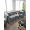 CSO001A - Divano Aurora azzurro serie Luxury