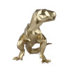 D4945EG - Scultura T - Rex sfaccettato oro