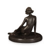 EP705 - Statua in bronzo Nudo di donna seduta