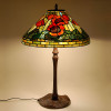 GF16400 - Lampada da tavolo Tiffany Papaveri