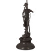 GM16782 - Lampada Tiffany scultura con gemme arco e frecce
