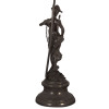 GM16782 - Lampada Tiffany scultura con gemme arco e frecce