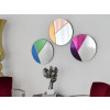 HA012A5050S - Tris di specchi colorati