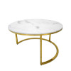 JCT001A - Tavolino da salotto Eclipse serie Luxury oro