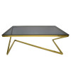 JCT003A - Tavolino da salotto Simple Zed serie Luxury oro