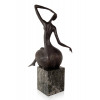 LE056N - Statua in bronzo Natura