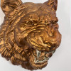 PE3733EDEH - Scultura da parete Testa di tigre bronzo