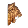 PE3733EDEH - Scultura da parete Testa di tigre bronzo