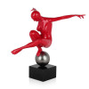 PE4845PREA01 - Leggerezza statua in resina rosso