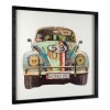 SA036A1 - Quadro collage Maggiolino VW Beetle