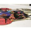 SA046A1 - Quadro collage Modella con borsetta