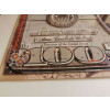 SA066A1 - Quadro collage Banconota Cento Dollari