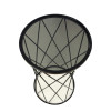 SF010A - Tavolino Basket serie Easy Fashion nero