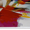 WF005X1 - Quadro astratto multicolore su sfondo chiaro