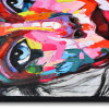 WF045X1 - Dipinto Viso di ragazza multicolore
