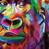 WF056X1 - Orango Pop Art multicolore