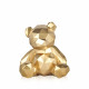D2019EG - Gilded Multi - faceted Teddy Bear