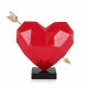 D3635PREG - Pierced Heart red