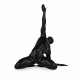 PE4035SB - Black satin - finished Invocation sculpture