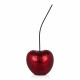 TS2665MRB - Red Cherry glass decorated sculpture
