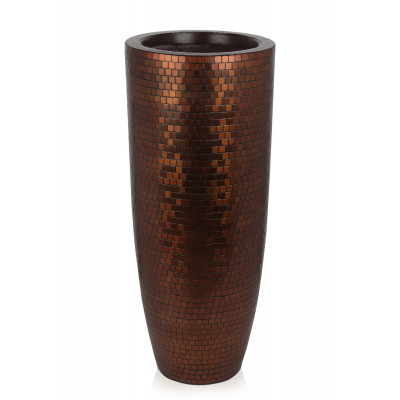 CV019036MGD1 - Bullet Vase brown