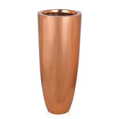 CV019036SLD1 - Bullet Vase copper
