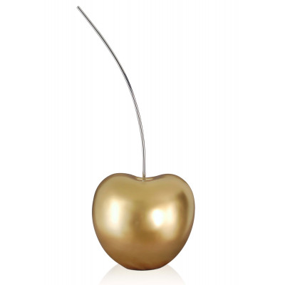 D2665EGLS - Big cherry with golden metallised effect