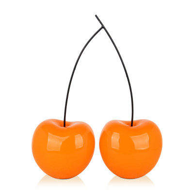 D4456PO1 - Twin cherries orange