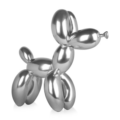 D6862RS - Large dog - shaped balloon with mirror effect