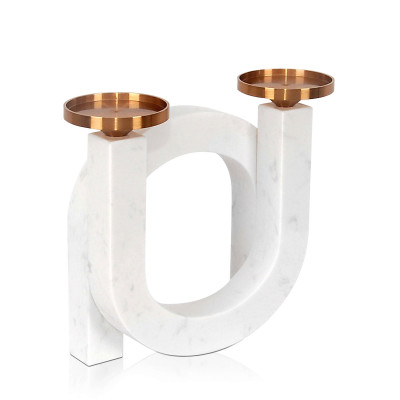 FC009A - Double arch candle holder