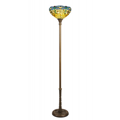 FD13511 - Yellow dragonfly floor lamp