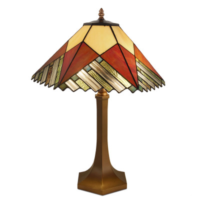 GS16580 - Geometric Mission Table Lamp