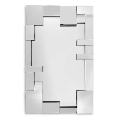 HA004A12680 - Embossed rectangles mirror