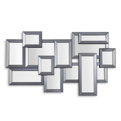 HM034A12070 - Modern mirror with rectangles