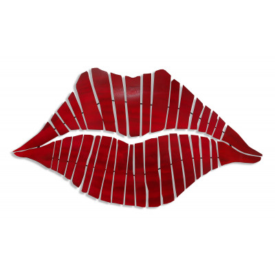 MP016A - Red Lips metallic painting