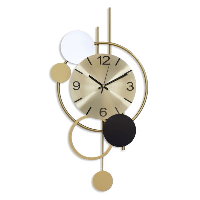 Pavan Quartz Copper Mini Anchor Analog Wall Clock, For Home and